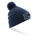 Bonnet pompom navy AUROCHS