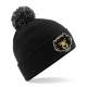 Bonnet pompom noir GRIZZLYS