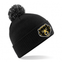 Bonnet pompom noir GRIZZLYS