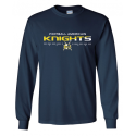 T-shirt manches longues navy KNIGHTS