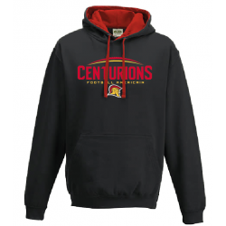 Sweat capuche contrasté Centurions 2017