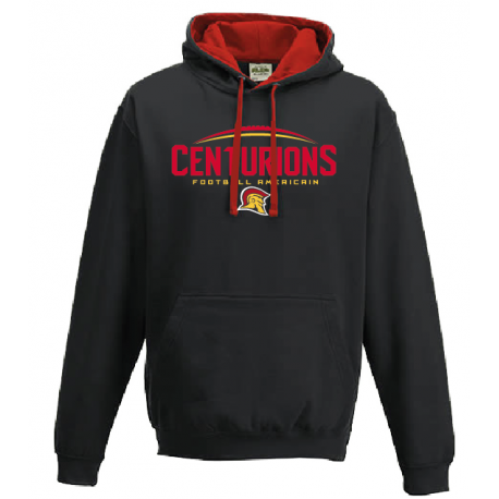 Sweat capuche contrasté Centurions 2017