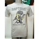 T-shirt blanc ou gris sérigraphie 3 couleurs