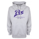 Sweat-shirt capuche gris PUC baseball