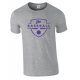 T shirt gris chiné PUC baseball