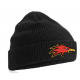 Bonnet avec revers noir Phenix Limoges