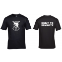 Men t-shirt Built to Dominate