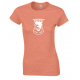 PAC Team heather orange shirt for women (shipping cost included)