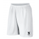 PAC white dry fit shorts 
